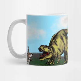 Sherman V The T Rex Mug